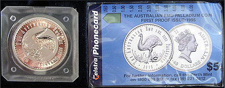 Australia 40 Dollar Emu 1996