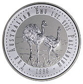 Australien Emu Palladium 1998 Stempelglanz